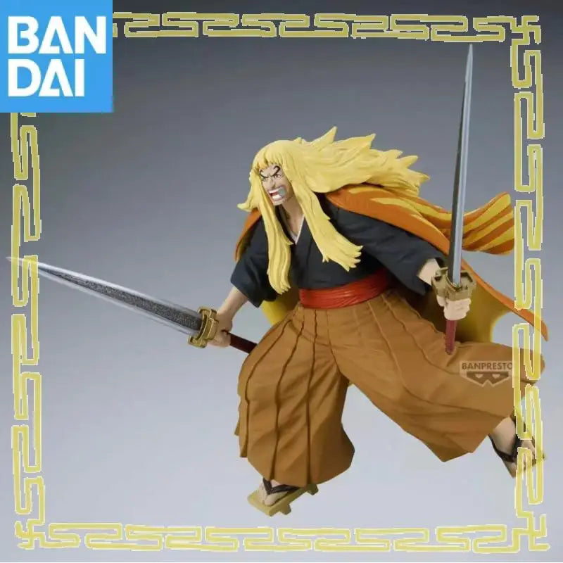 Genuine Bandai Namco Banpresto One Piece Battle Record Collection Shiki Pvc Figure Model Collector Desktop Ornament Toy Gift