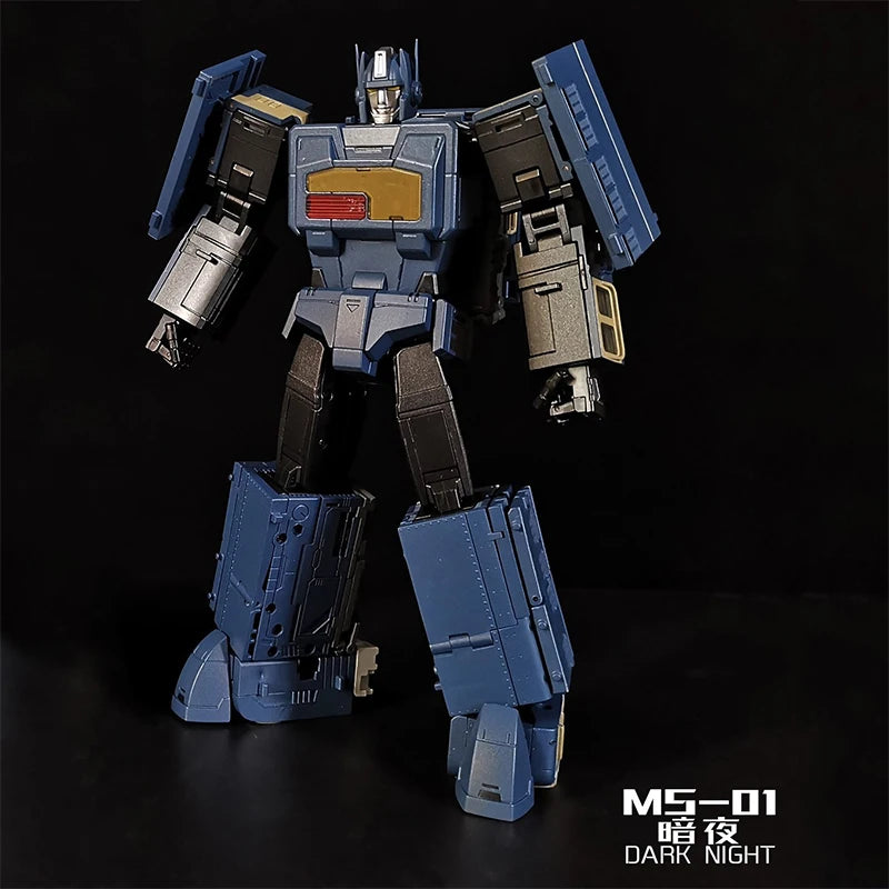 Children's toy transforming robot Raiden MS 01-06 Dark Night Ice Field Iron Fist Moon Flash Green Land Cold Peak Aurora