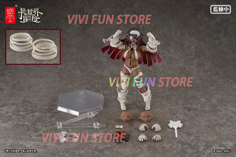 In Stock Snail Shell RPG-03A Grisa(Alter) Movability Model Toys 1/12 Action Anime Figure Doll Beautiful Girl Mummy Zombie Girl