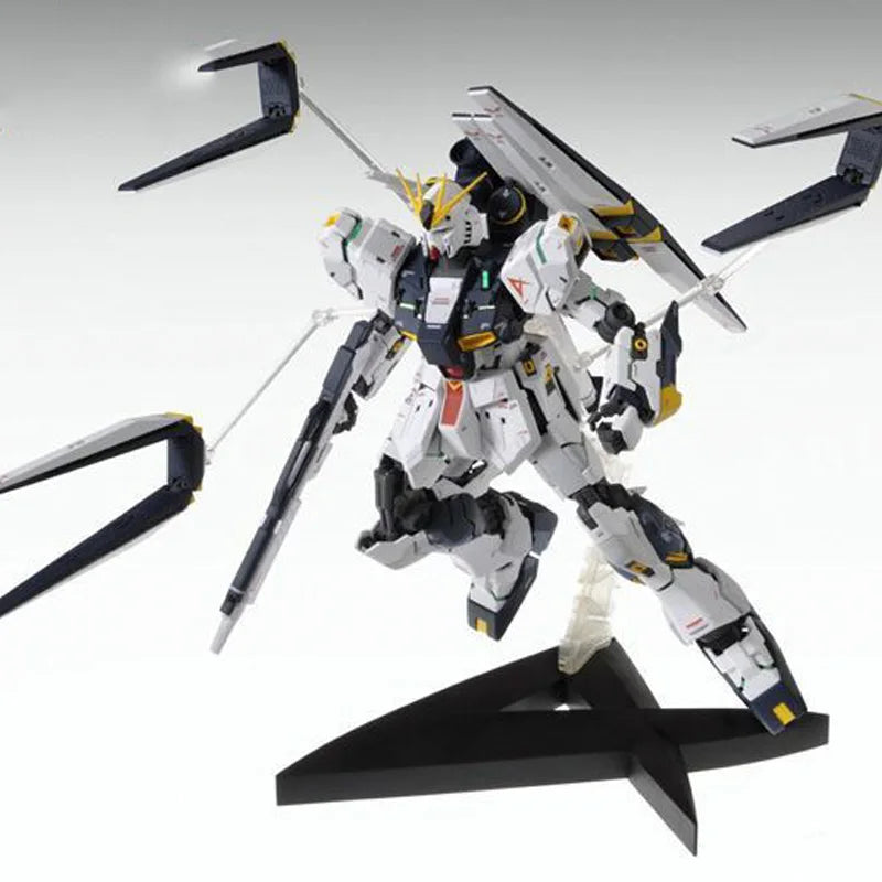 Bandai Original MG 1/100 RX93 V Gundam Ver Ka Full Action Assembly Model Figure Anime Robot Toy Gift
