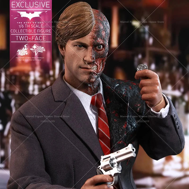 HOTTOYS MMS546 1/6 Scale Two-Face Harvey Extremization Absolute Justice Souvenir Coin 12-inch Full Set Action Figure Soldier