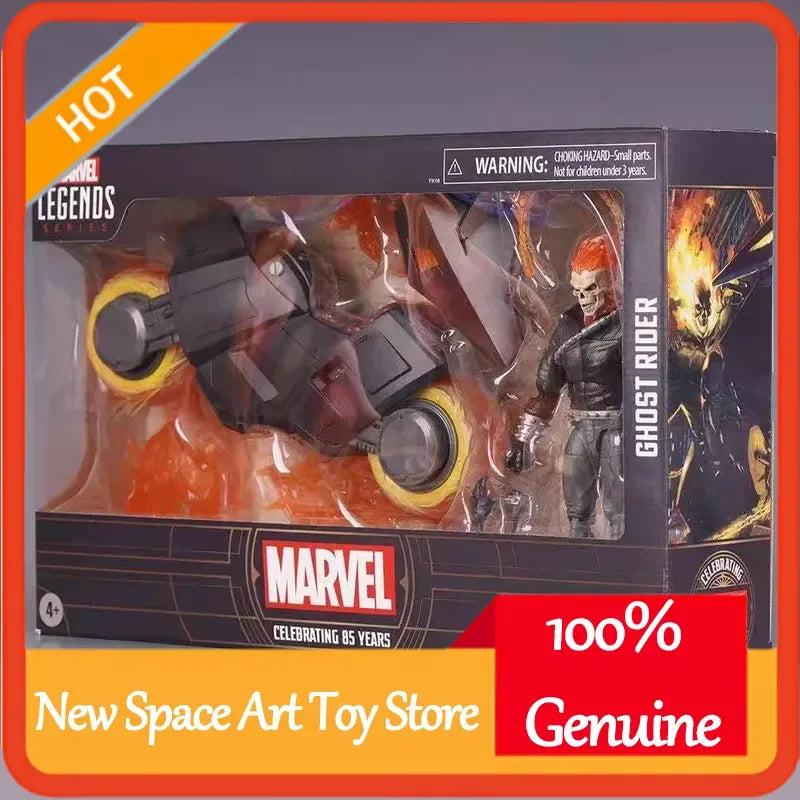 Marvel Legends 85th Anniversary Ghost Rider 6" Action Figure Anime Figurine Exclusive Collection Model Statue Toys Gifts