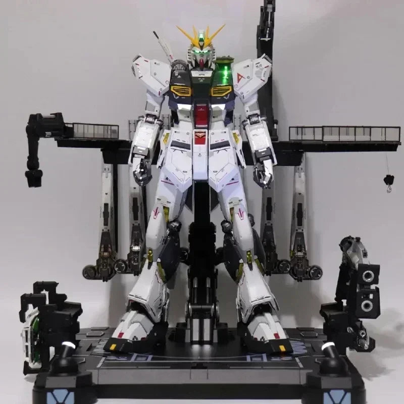 New 1/60 Daban Metal Structure Rx-93 V Action Figures Equipped With Floating Cannon Assembly Model Collect Kid Toy Christma Gift