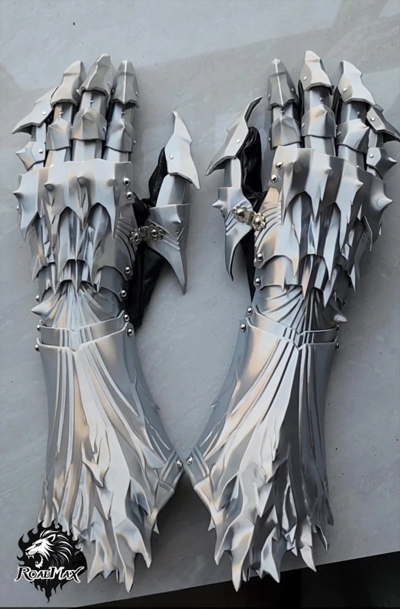 Gloves3D printed silk PLA material, a pair of cosplay prop gloves can be customized dragon-shaped gloves props boys gifte