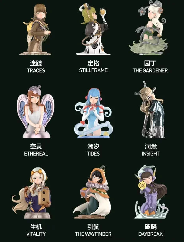 POP MART KeyA A LUCID DREAM Series Blind Box Toys Kawaii Anime Action Figure Caixa Caja Surprise Mystery Box Dolls
