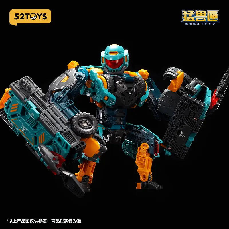 Hot Sale 52toys Beast Box Series Infinite Beast Drive Cyclops Gorilla Transforming Toys Mecha Birthday Gift Xmas Gift In Stock
