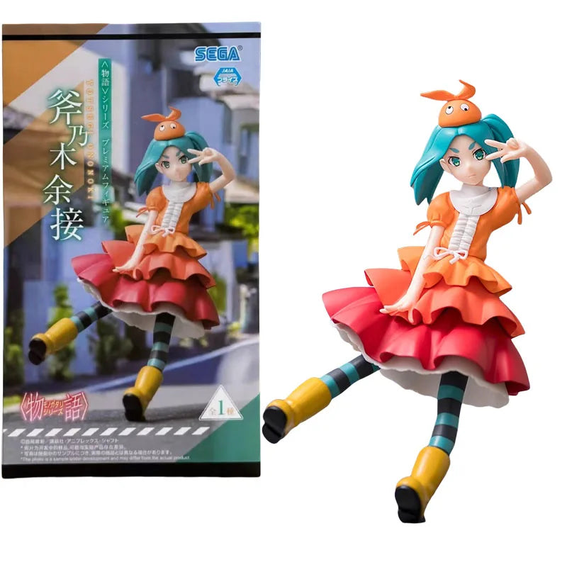 SEGA Genuine Premium Monogatari Anime Character Oshino Shinobu Hachikuji Mayoi Kids Christmas Gift Collection Action Toys Model