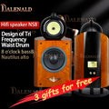 Fever high-fidelity 8-inch bass Nautilus audio three-way bookshelf passive hifi speaker