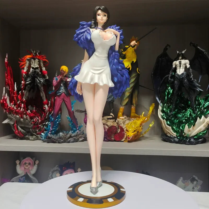 One Piece Golden City Robin Handmade Model Desktop Ornament Gk Statue Pretty Girl Anime Peripheral Model Ornament Male Gift Toy
