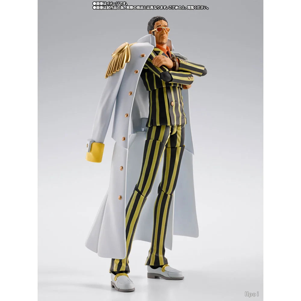 100% Authentic In Stock Bandai S.H.Figuarts One Piece Egghead Island: Kizaru & Monkey D. Luffy Gear 5 Action Figure Model Toy