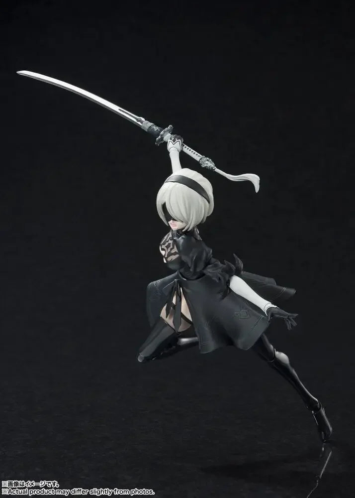 in stock Bandai SHF S.H.Figuarts NieR : Automata Ver1.1a 2B 9S Action Figure Toy Model Gift