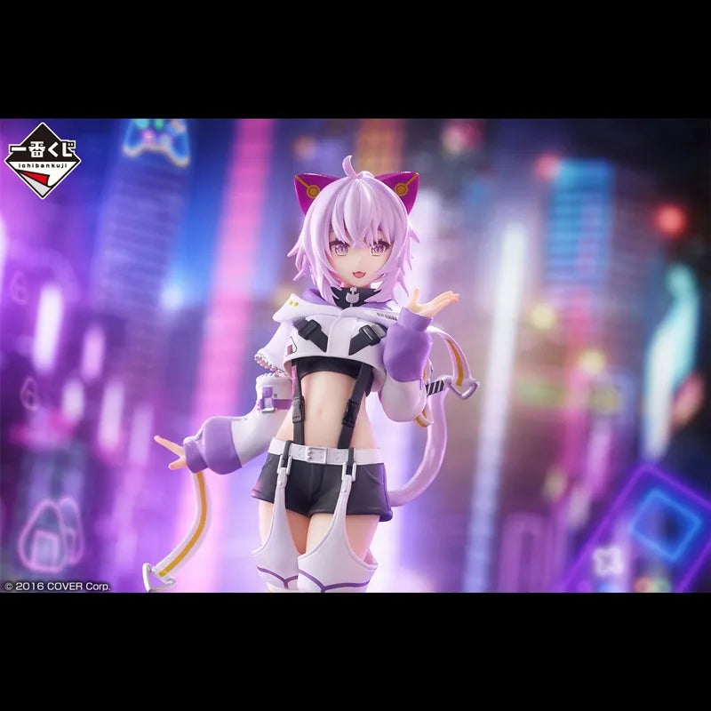 In Stock Original BANDAI Ichiban Hoshimati Suisei Nekomata Okayu Usada Pekora Hakui Koyori Cyberpunk Style Anime Character Toys