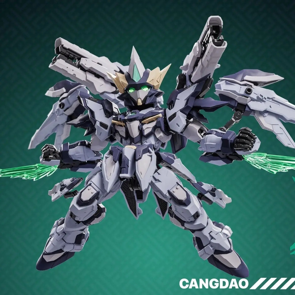 In Stock Zangdao Mode Sd Tianfa Cdm-Tg-02 Mg Finished Model Collection Action Figures Robot Model Anime Action Figure Toys Gifts