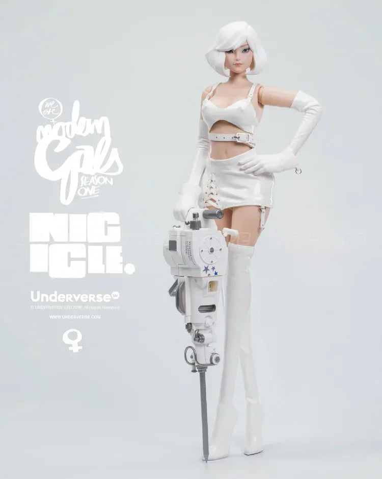 【In Stock】Underverse MODERN GALS FANCY JANE NICICLE LIMITED EDITION 1/6 Action Figure
