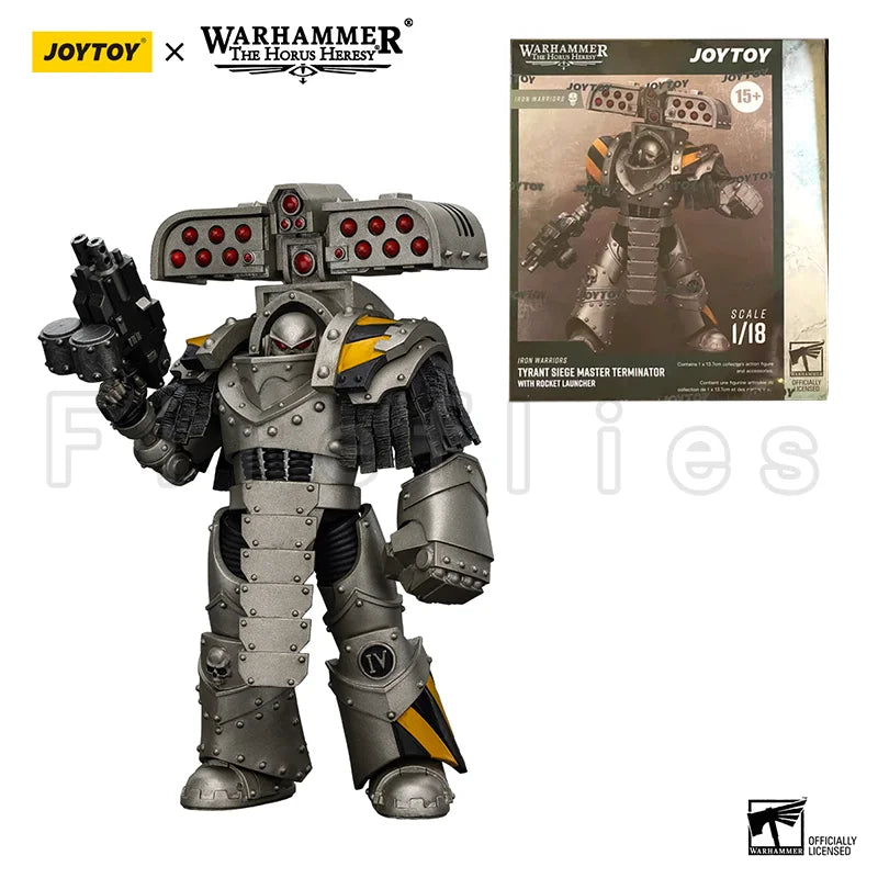 [Pre-Order]JOYTOY 1/18 Action Figure The Horus Heresy Iron Warriors Tyrant Siege Terminator Re-issue Version Anime CollectionToy