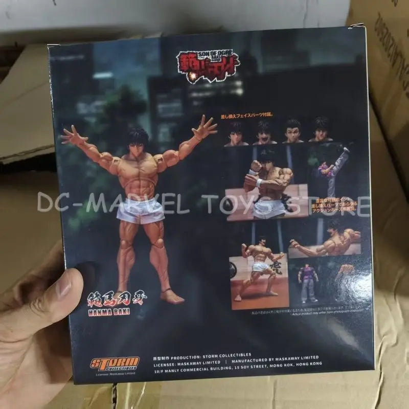 In Stock 1/12 Ko Storm Toys Demon Back Baki Hanma Anime Action Figure Figures Kibk05 Collectible Gifts Toys