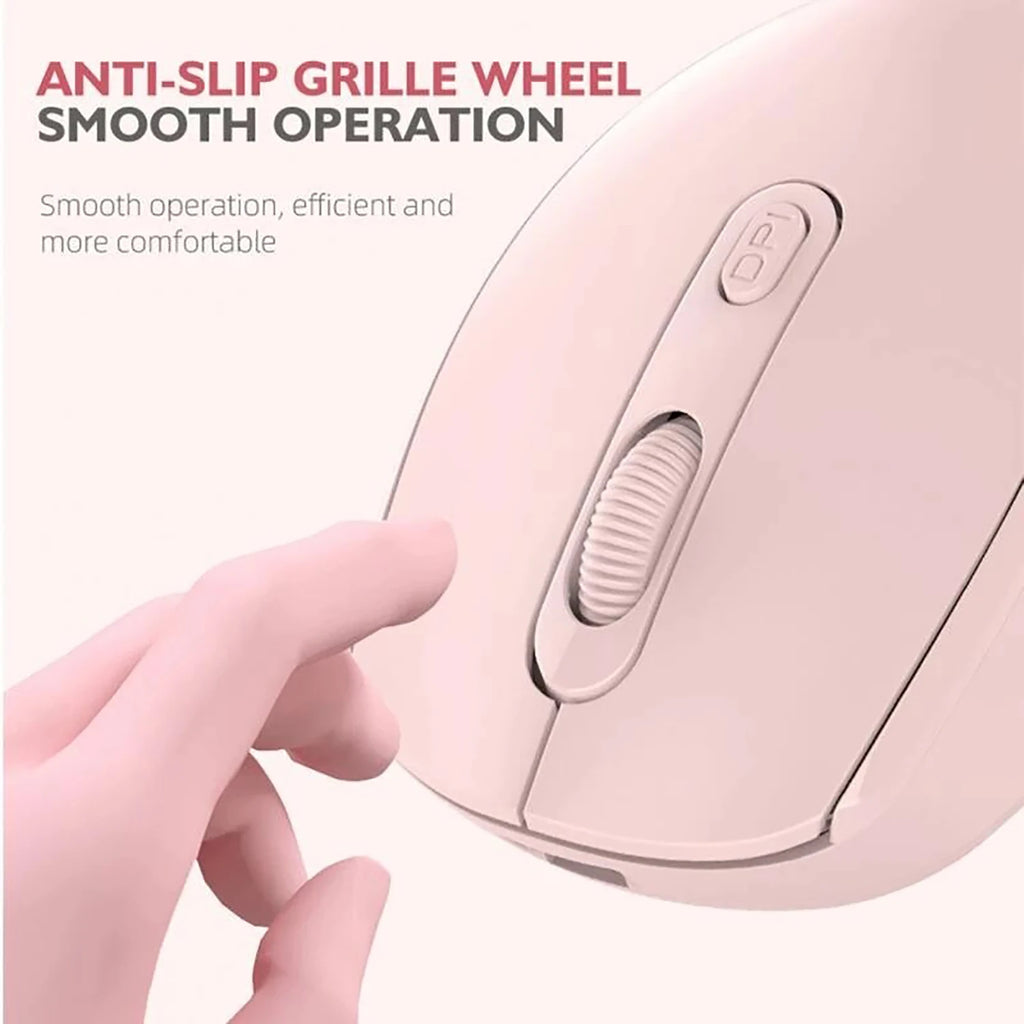 Kabellose, leise Maus, geeignet für E-Sport-Spiele im Geschäftsbüro, Bluetooth 5.2, 2.4G, Dual-Modus-Mäuse, ergonomische, wiederaufladbare Maus