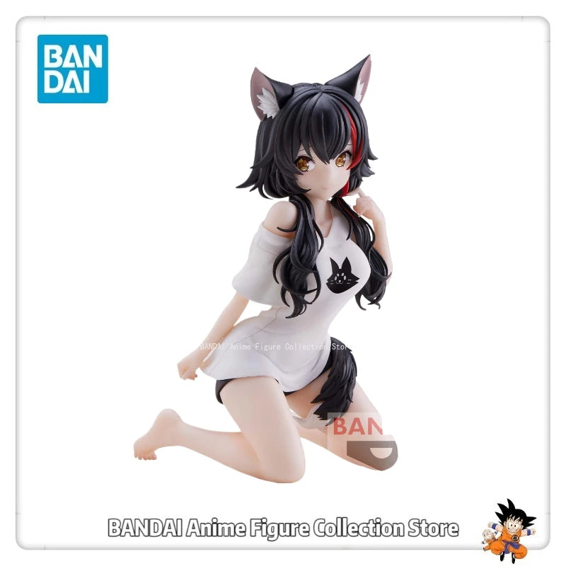 In Stock Original BANDAI BANPRESTO Hololive #hololive IF -Relax Time-Okami Mio Anime Figures Toys Gifts Model Ornaments Statue