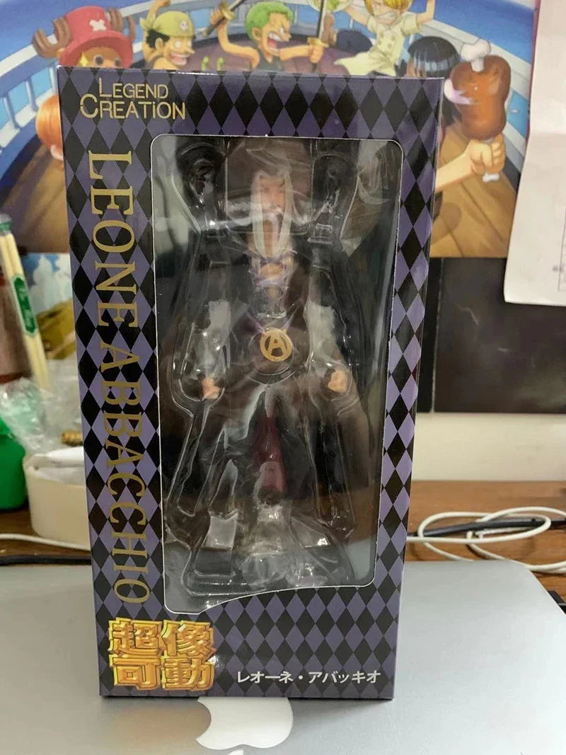 15cm Anime jojo bizarre adventure Kujo Jotaro Dio Brando Diavolo Bruno Bucciarati Leone Abbacchio Jolyne Cujoh Action Figure