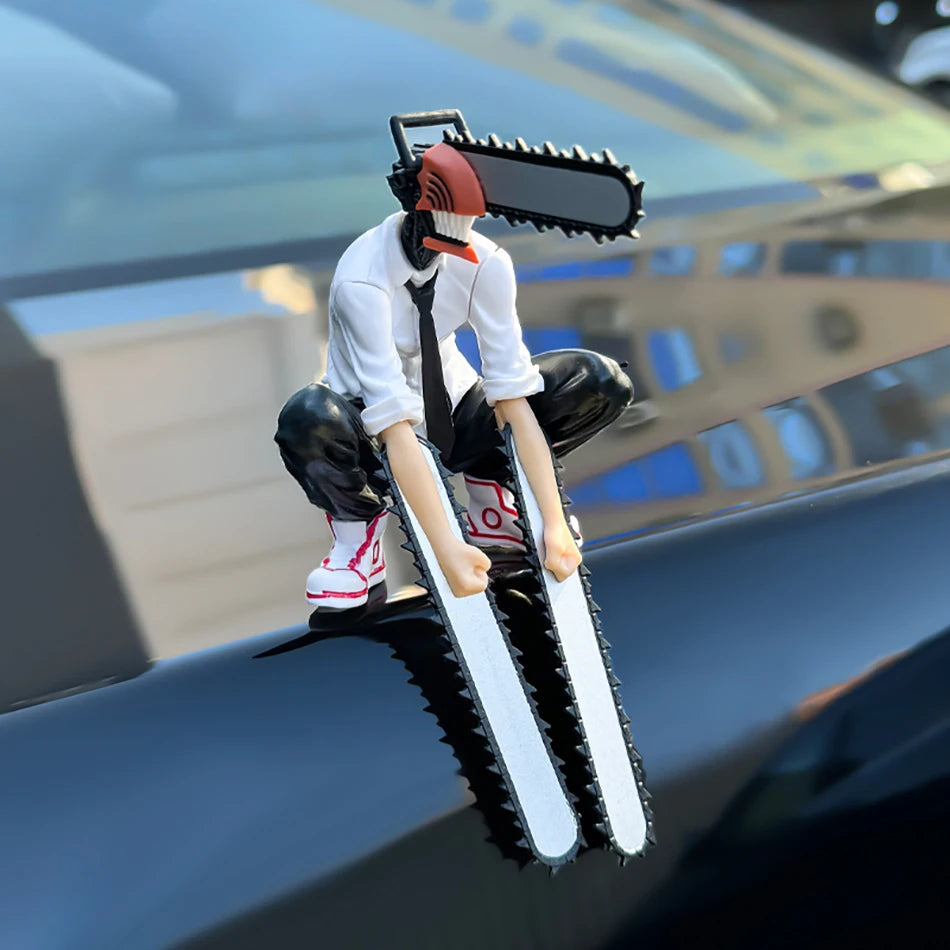 Hot 15CM Chainsaw Man Denji Anime Figure PVC Collection Anime Chainsaw Man Merch Lovers Model Toys Desktop Decoration Otaku Gift