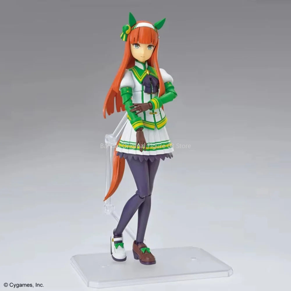 Bandai Original Genuine Figure Pretty Derby Modellbausatz Figure-rise Standard Silence Suzuka Collection Modell Actionfiguren Spielzeug
