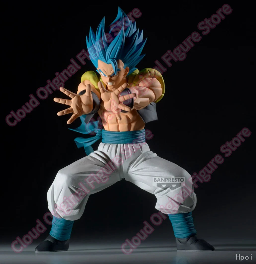 In Stock 100% Original BANDAI BANPRESTO Dragon Ball Chou Grandista Gogeta Pvc 25cm Anime Figure Collectible Model Toys