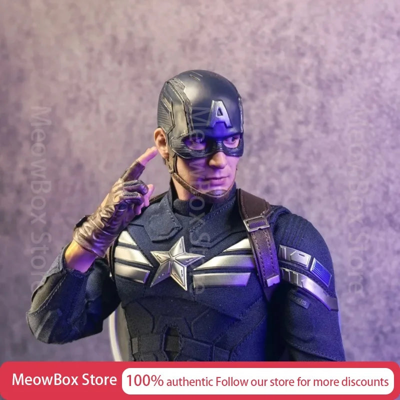 Hot Toys Captain America Mms783 Scale Stealth Strike Suit 2.0 Collectible Action Figure Marvel Studios The Winter Boys Toys Gift