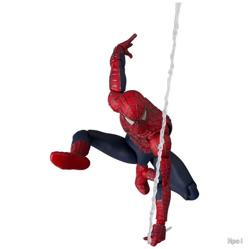 New Mafex No.241 Spider Man Toby Maguire Heroes Have No Return Friendly Neighborhood Gk Anime Action Figure Model Toys Gifts