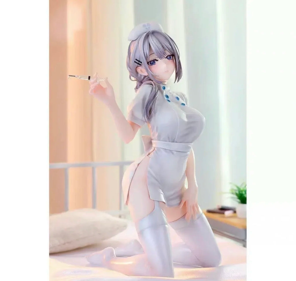Animation anime Early Second Female Chronicle - Nurse Sister -16CM Beautiful Girl Model Sculpture Manual