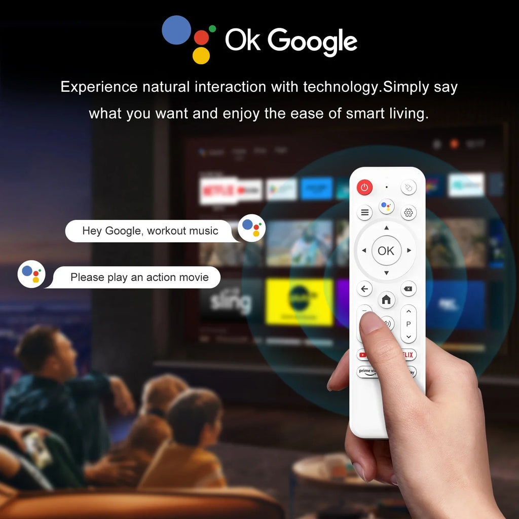 Smart TV Box H96 MAX M1 PLUS Android 14 TV Box Wifi6 Unterstützung 4K 8K Video Set-Top-Box Stimme Assistent Media Player 4GB 32GB 128GB