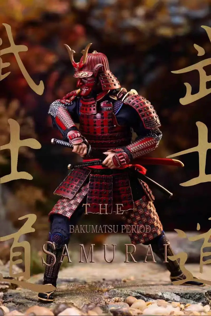 D12TOYS 1/12 Alloy Bakumatsu Tadayoshi Samurai D12003/04 Action Figure Original Model Toy Collection Gift