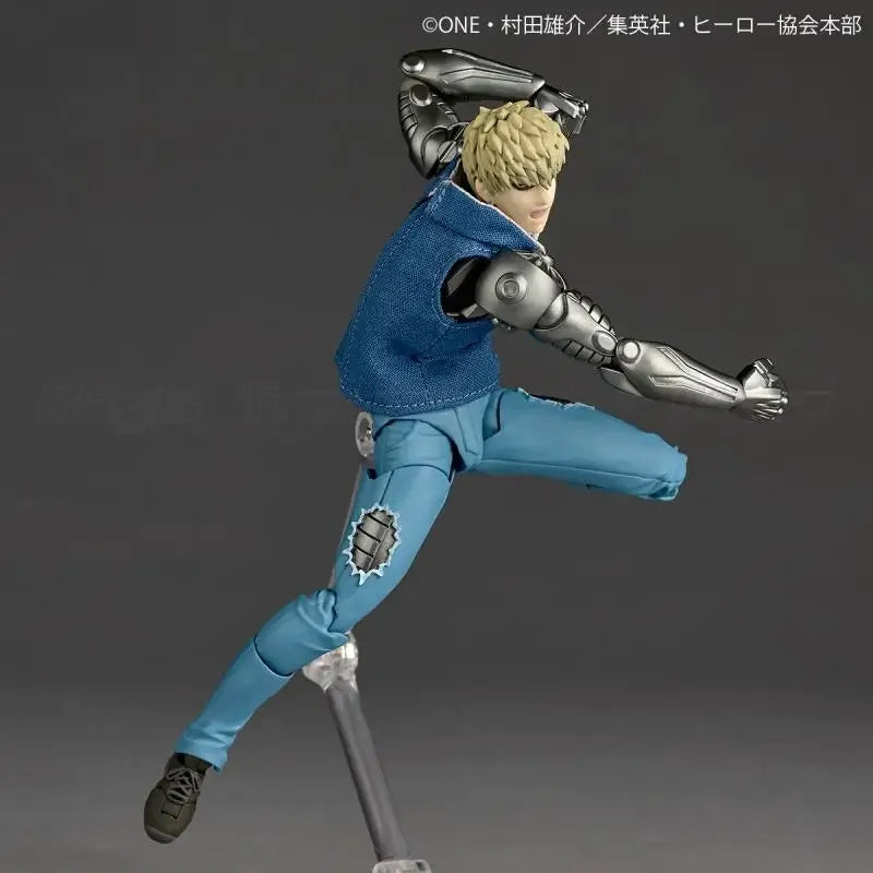 【MT】KAIYODO Revoltech AMAZING YAMAGUCHI One-Punch Man Genos Action Figure Model Toy