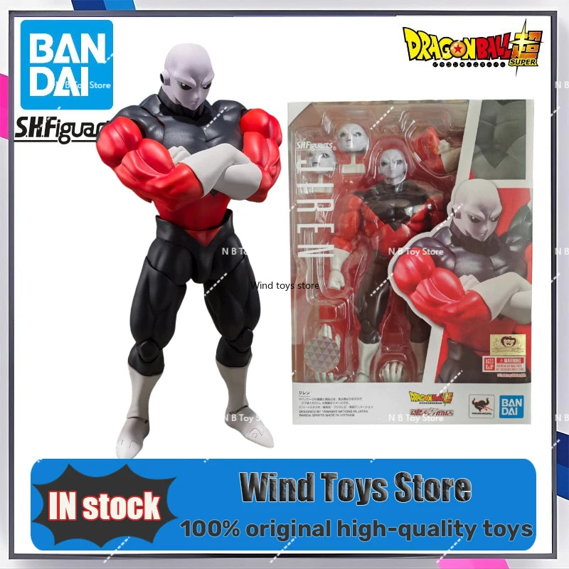 In Stock 100% Original SH Figuarts Shf Dragon Ball Jiren Action Figures Red Black Model Toys Anime Pvc Figure Gift