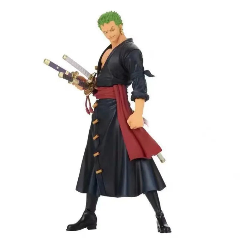Anime One Piece Luffy Zoro Chopper Nami Brook PVC Figurensammlung Modell Raumdekoration Ornamente Kinderspielzeug Geschenke