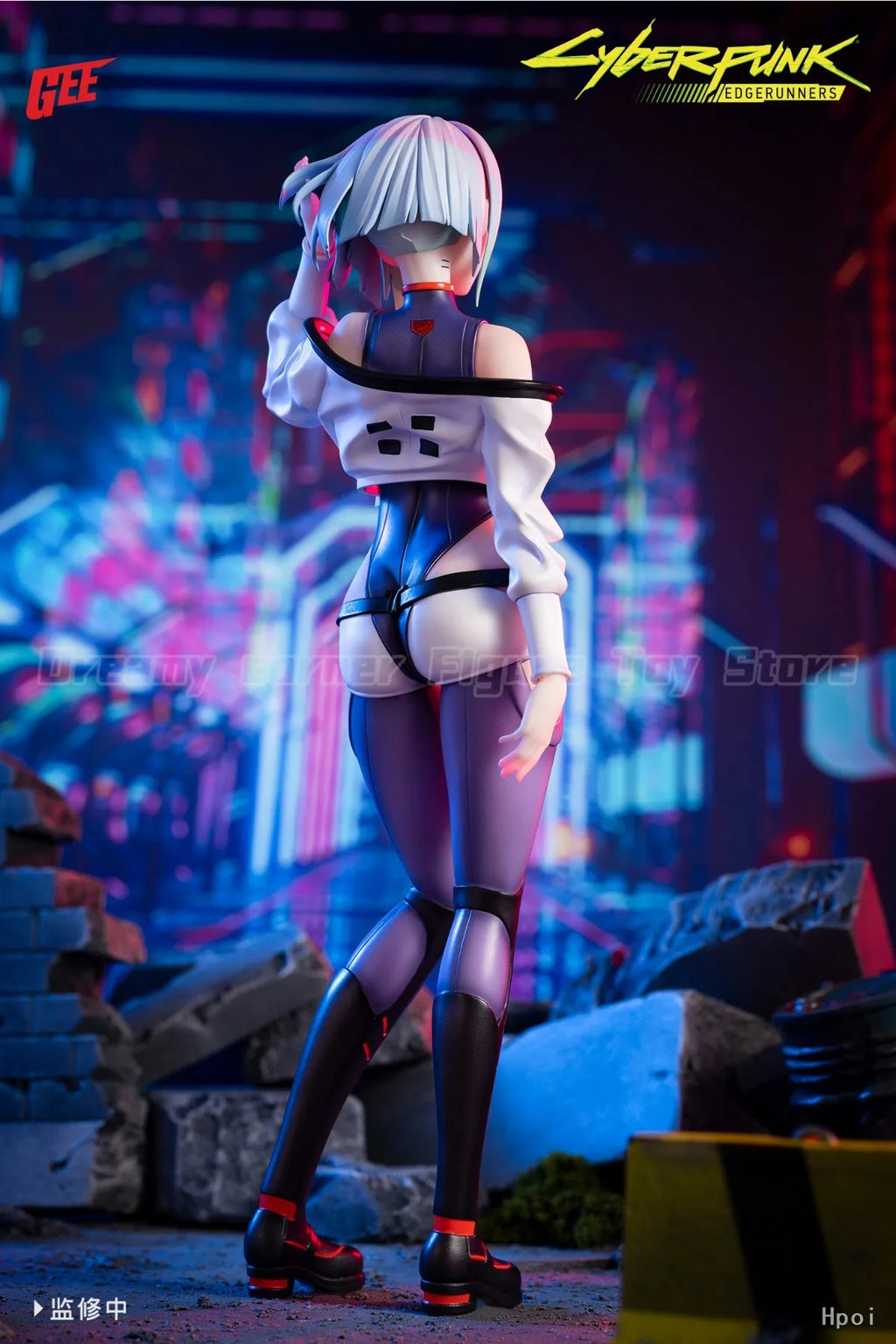 【In Stock】Original AniMester GEE CYBERPUNK: EDGERUNNERS LUCY 1/7 Scale Figure Model Toys