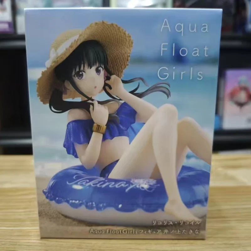 Genuine Taito Lycoris Recoil AFG DC Coreful Figure Loungewear Hawaii Ver Inoue Takina Nishikigi Chisato Anime Figure Model Gift