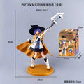 25CM Anime Mushoku Tensei Isekai Ittara Honki Das Roxy Migurdia Figure Model Standing Hat Toy Gift Collection Action Figure PVC