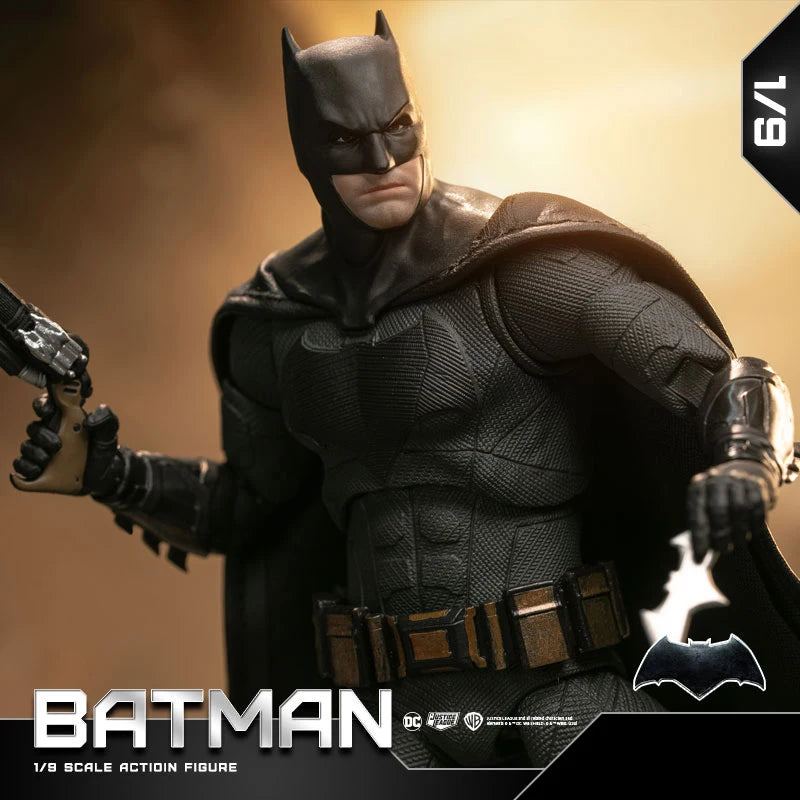 DC Batman Fondjoy Justice League Light Armor Batman Model Limited Head Sculpt Action Figures 19cm Collect Ornaments Boys Gifts