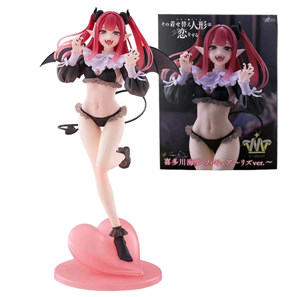 3pcs My dear dress marin kitagawa liz see cute anime figure pvc collection model table ornament toys kids birthday gift‘s