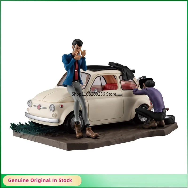 Original Lupin III LUPIN THE GALLERY Punk At Dawn Lupin The Third PVC Action Figure Model Hobbies Collectible Desktop Ornaments