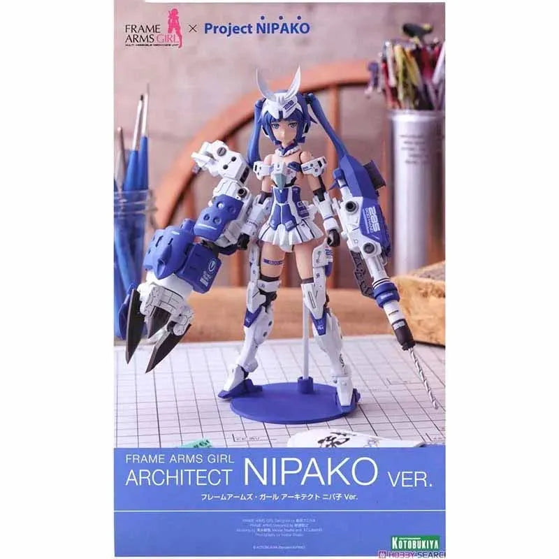Kotobukiya Frame Arms Girl Model Kit Architect Gourai-kai Ayatsuki Yinghu Architect Mobile Suit Girl Anime Action Figures Toys