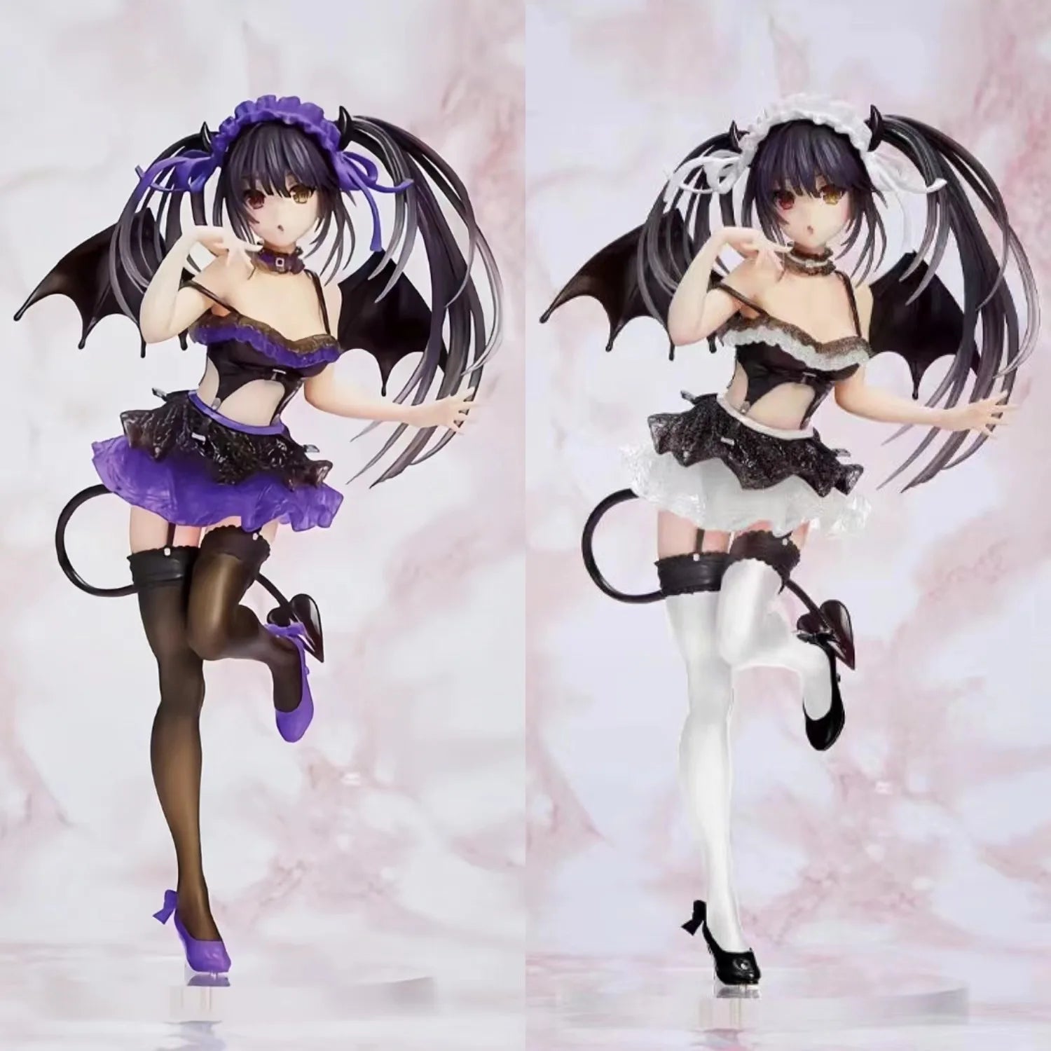 Classic Kurumi Tokisaki Figure Coreful DATE A LIVE IV Anime Figure Purple Devil Action Figure 21cm Model Collection Adult Gifts