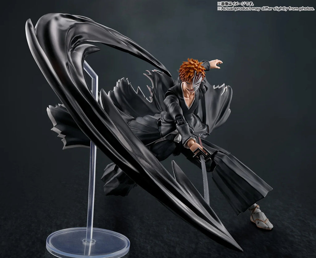 Officially Licensed BANDAI SHFiguarts Tsukiga Tencho Ichigo Kurosaki Figure Anime Action Model BLEACH Figure Genuine Toy