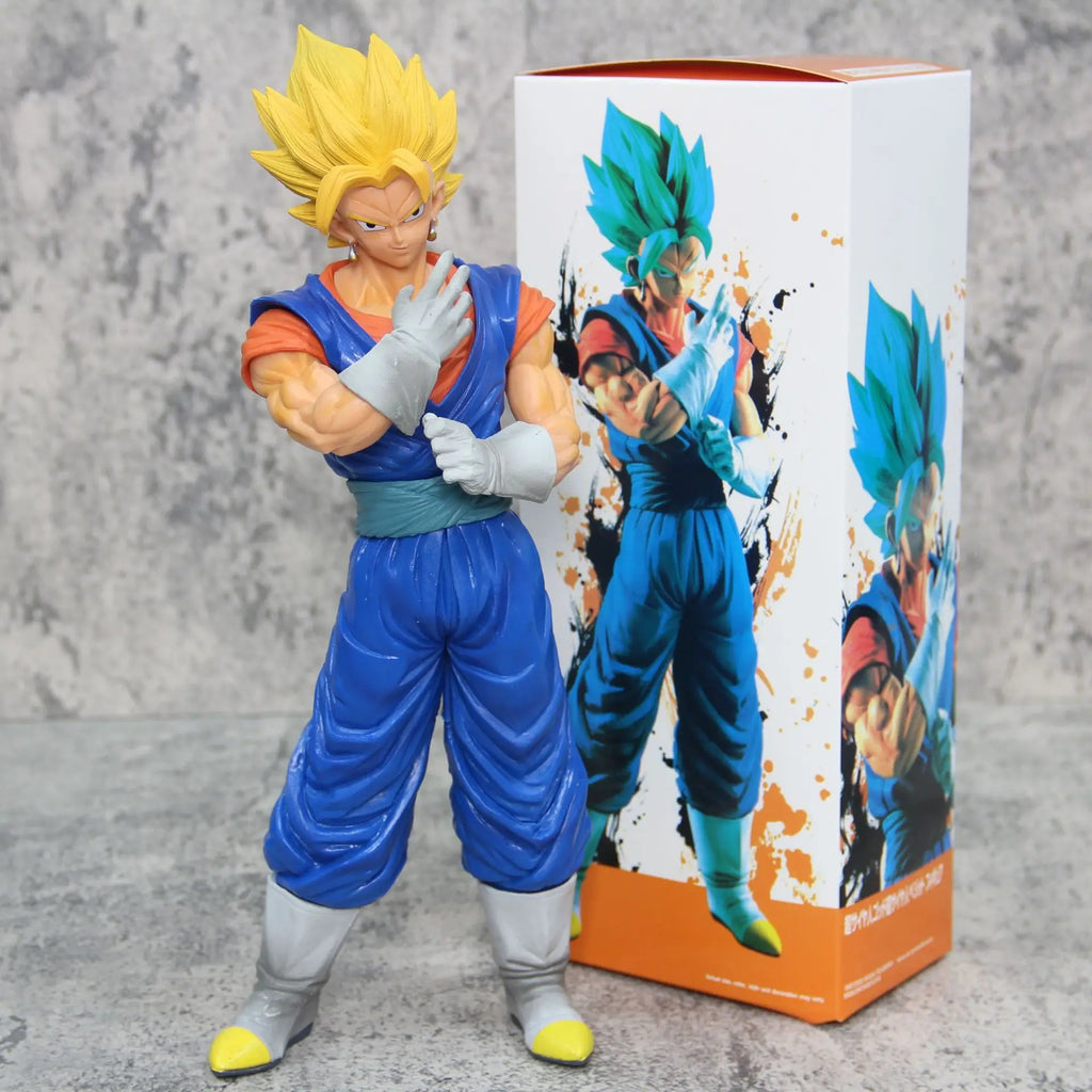 32cm Anieme Dragon Ball Super Vegito Dragon Ball Extreme Saiyan Model Toy Gift Collection Large Standing Aciton Figure PVC
