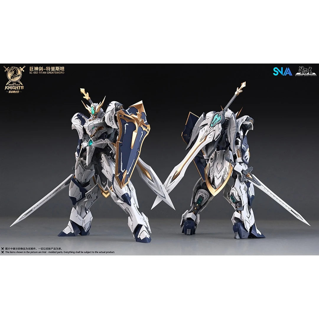 SNAA Must-have Assembly Masters High Playability Sci-fi  Mecha Assembly Model Percival Lancelot Figure Collection Gifting Toys