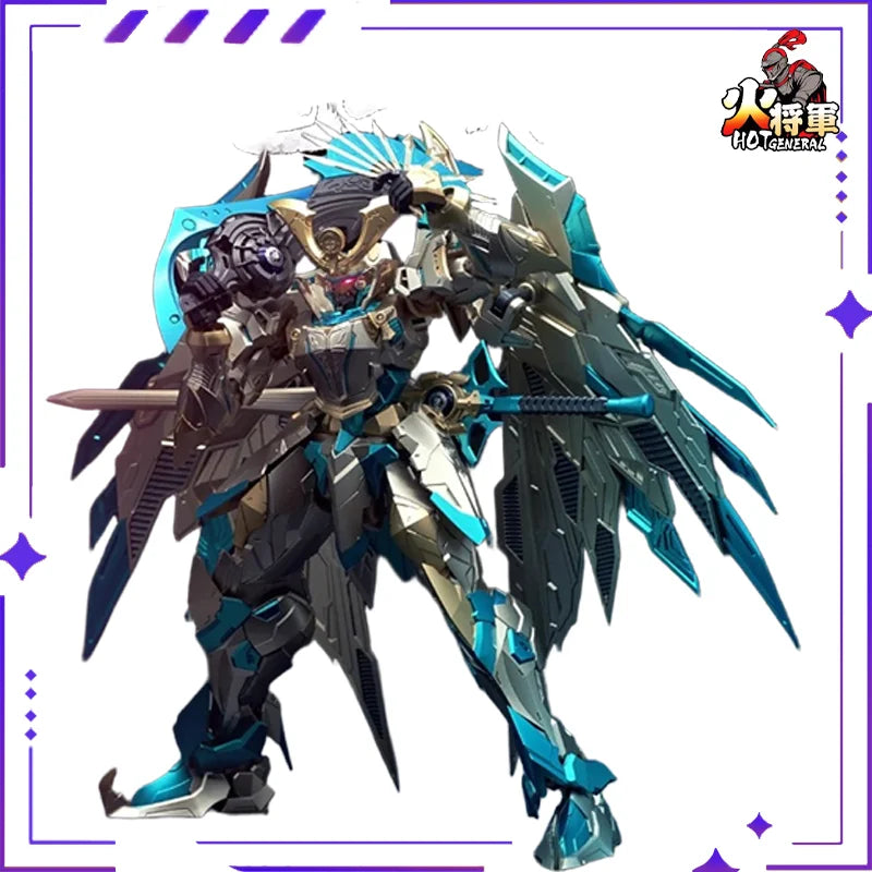 Fire General HOT-GENERAL Original Mighty Generals Series 6th Day Demon King Alloy Finished Product Mobile Model HandmadeToy Gift