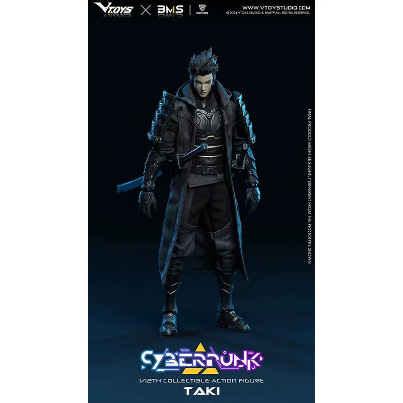 VTOYS 1/12 Cyberpunk Samurai Taki Action Figure