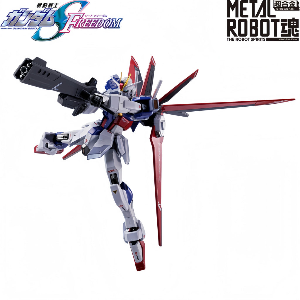 Original Bandai Metal Robot Spirits ZGMF-56E2/α Force Impulse Gundam Spec II Die-cast Action Figure Collectible Model In Stock