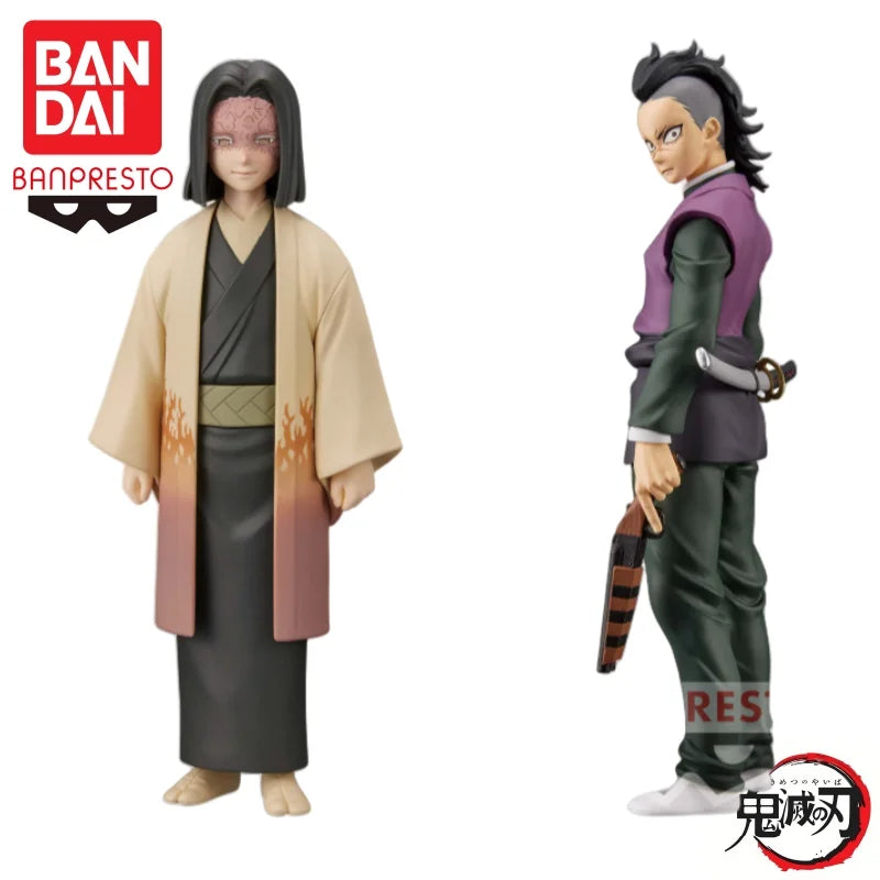 Auf Lager Bandai Original Banpresto Demon Slayer 36 Ubuyashiki Kagaya Shinazugawa Genya Actionfigur Modellpuppe Nagelneu verpackt