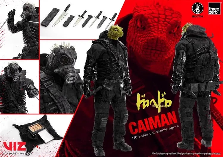 Threezero 3Z05600W0 1/6 Soldier Monster Caiman Full Set 12" Action Figure Model Toy In Stock